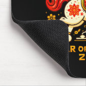 Chinese Zodiac Horse 2026 Lunar New Year Art Gift  マウスパッド (コーナー)