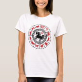 Chinese Zodiac New Year 2026 Tシャツ (正面)