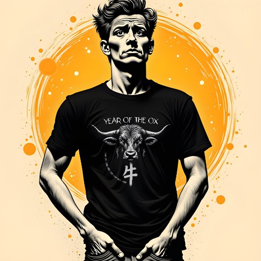 Chinese Zodiac "Year of the Ox" T-Shirt Tシャツ