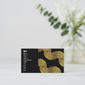 Chinesejapanesmegafandesignの名前、住所1、A… 名刺 (スタンド正面)