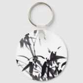 Chinesische Bambus-Tuschekunst  キーホルダー (正面)