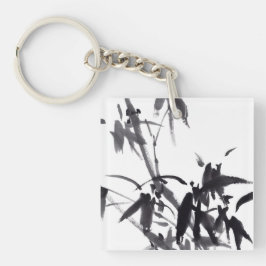 Chinesische Bambus-Tuschekunst  キーホルダー