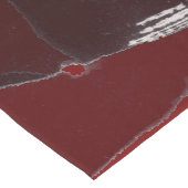 Chinesische Kalligraphie- Dao folgt der Natur 道法自然 ショートテーブルランナー (コーナー)