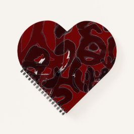 Chinesische Kalligraphie- Dao folgt der Natur 道法自然 ノートブック