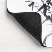 Chinesische Kunst mit Bambusmalerei マウスパッド (コーナー)