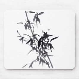 Chinesische Kunst mit Bambusmalerei マウスパッド
