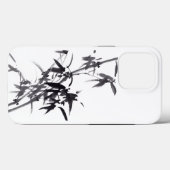 Chinesische Kunst mit Bambusmalerei Case-Mate iPhoneケース (裏面 (横))