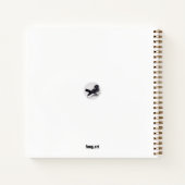 Chinesische Kunst  mit Hummelmotiv ノートブック (裏面)