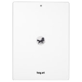 Chinesische Kunst mit Kalligraphie & Hummelmalerei クリップボード (裏面)