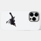 Chinesische Kunst mit Vogelmalerei Case-Mate iPhoneケース (裏面 (横))