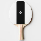 Chinesische Kunst  Tai Chi Tanz in Schwarz & Weiß 卓球ラケット (裏面)