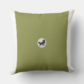 Chinesische Tuschekunst mit Entenmotiv クッション (裏面)