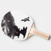 Chinesische Tuschekunst mit Entenmotiv 卓球ラケット (横)