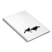 Chinesische Tuschekunst mit Vogelmotiv ノートブック (右側)