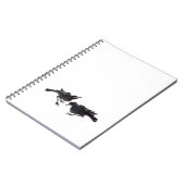 Chinesische Tuschekunst mit Vogelmotiv ノートブック (左側)