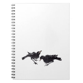 Chinesische Tuschekunst mit Vogelmotiv ノートブック