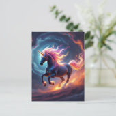 Chinesisches Horoskop 2026 – Feuerpferd.5 ポストカード (スタンド正面)