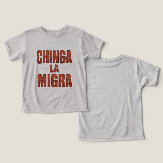 Chinga La Miga Shirt - Propetion はっきりした & Activiズム (デザイン正面&裏面)