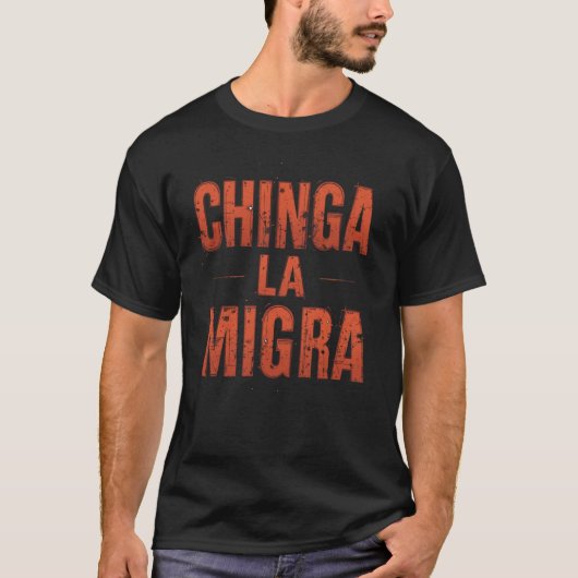 Chinga La Miga Shirt - Propetion はっきりした & Activiズム Tシャツ (正面)