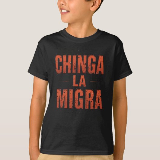 Chinga La Miga Shirt - Propetion はっきりした & Activiズム Tシャツ (正面)
