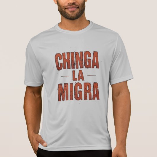 Chinga La Miga Shirt - Propetion はっきりした & Activiズム Tシャツ (正面)