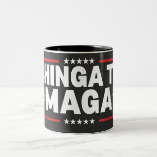 Chinga Tu MAGAステートメント ツートーンマグカップ