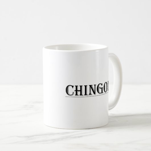 CHINGONA コーヒーマグカップ (正面右)