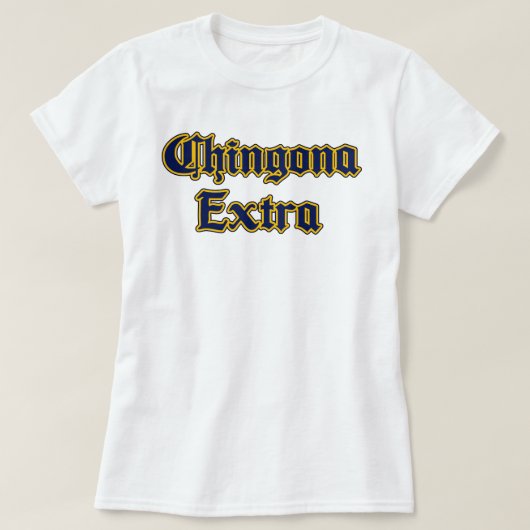 Chingona Energy Tシャツ (デザイン正面)