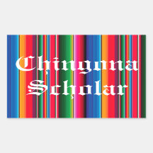 Chingona Scholar Sarapeステッカー