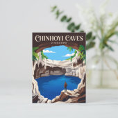 Chinhoyi Caves Zimbabwe ポストカード (スタンド正面)