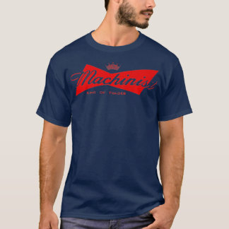 Chinist King of Trades Machinist Premiumおもしろいプログラム Tシャツ