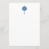 Chinoiserieのパターンと縁ど装飾ID1094 メニュー (裏面)