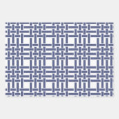 Chinoiserieウサギのギフトラッピングシート ラッピングペーパーシート (正面2)