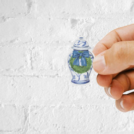 Chinoiserieクリスマスジンジャージャーブリニキステッカー シール