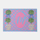 ChinoiserieトピアリージンジャージャーズDoormat ドアマット (正面)