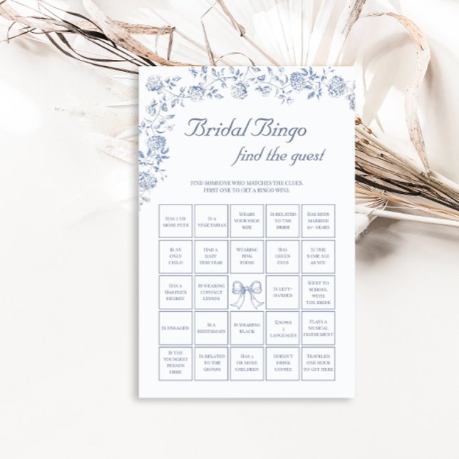 Chinoiserieブライダルビンゴゲストゲームを見つける (クリエイターアップロード済み)