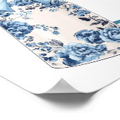 Chinoiserieブーツ&バブリーブライダルシャワーへようこそ ポスター (角)