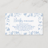 Chinoiserieベビーシャワー少年のベビー エンクロージャーカード (正面)
