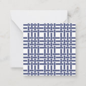 Chinoiserieレモンツリーギフトエンクロージャカード ノートカード (裏面)