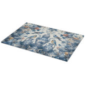 Chinoiserieヴィンテージ鳥類&花瓶切りボード カッティングボード (角)