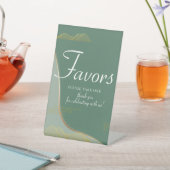 Chinoiserie抽象芸術雲パターン金ゴールド線の優先 台座サイン (インサイチュ)