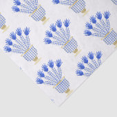 Chinoiserie水色シックなニンジン花瓶 薄葉紙 (詳細)