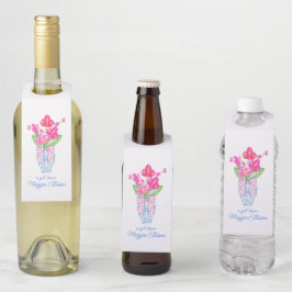 Chinoiserie水色ジンジャージャールラン ボトルネックタグ