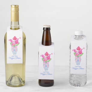 Chinoiserie水色ジンジャージャールラン ボトルネックタグ