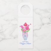 Chinoiserie水色ジンジャージャールラン ボトルネックタグ (正面)