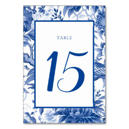 Chinoiserie結婚のテーブル番号 テーブルナンバー