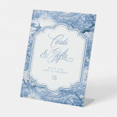 Chinoiserie結婚のパターンカードとギフトID1094 台座サイン (正面)