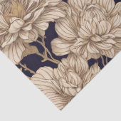 Chinoiserie花模様の分離 薄葉紙 (詳細)