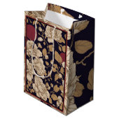 Chinoiserie花模様 ミディアムペーパーバッグ (裏面アングル)