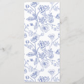 Chinoiserie 結婚フローラ メニュー (裏面)